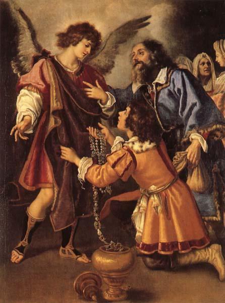 Giovanni Biliverti The Angel's Parting from Tobias oil painting picture